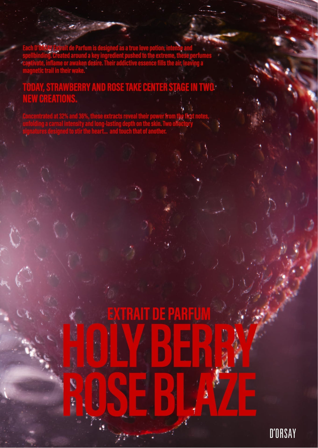 【D'ORSAY新作エクストレ ドゥ パルファン発売特典】エクストレ ドゥ パルファンご購入で新作5mlサイズをプレゼント