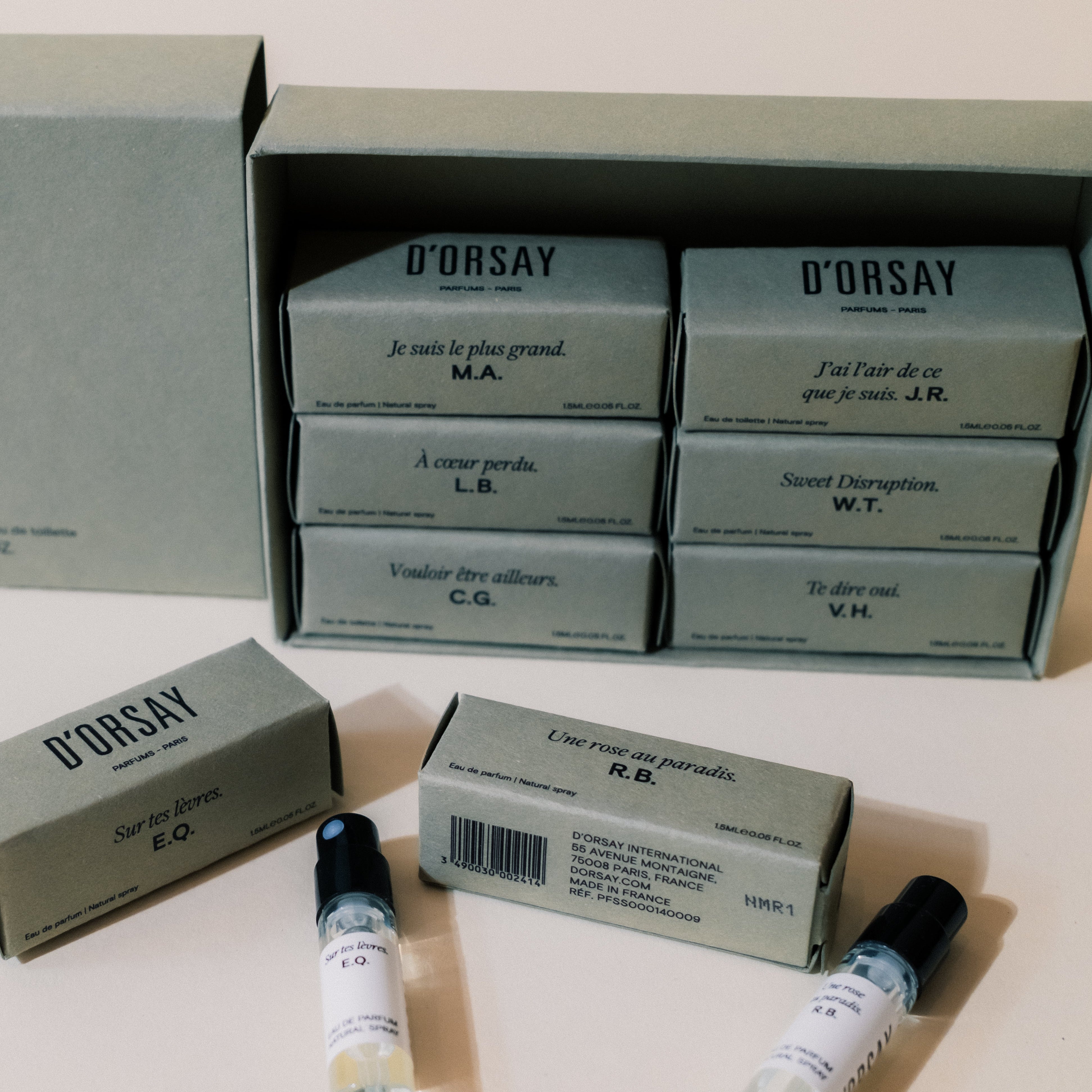 ボディフレグランス セット - ドルセー ジャパン (d'Orsay Japan